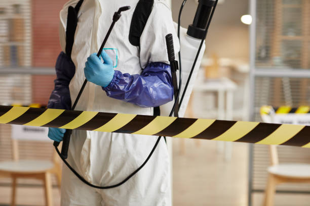 Professional Trauma Scene Cleanup technician working in Lewisville, TX
